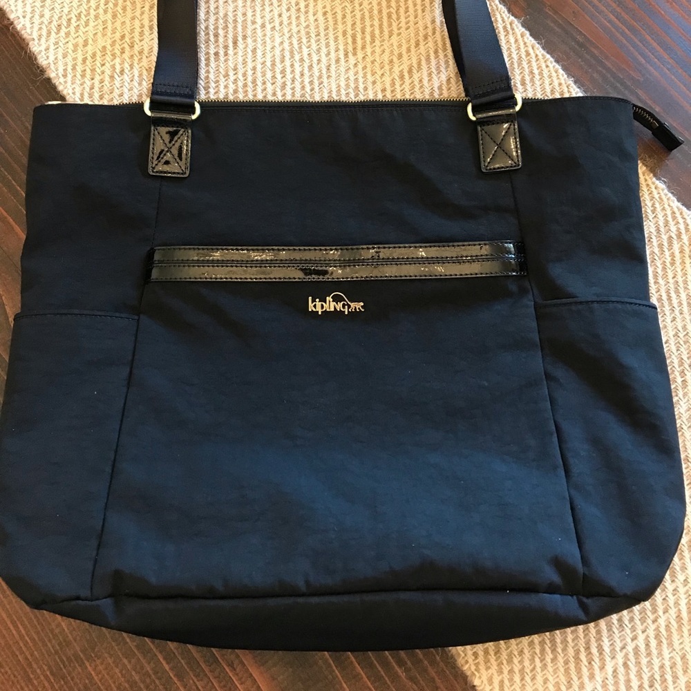 Kipling large black tote